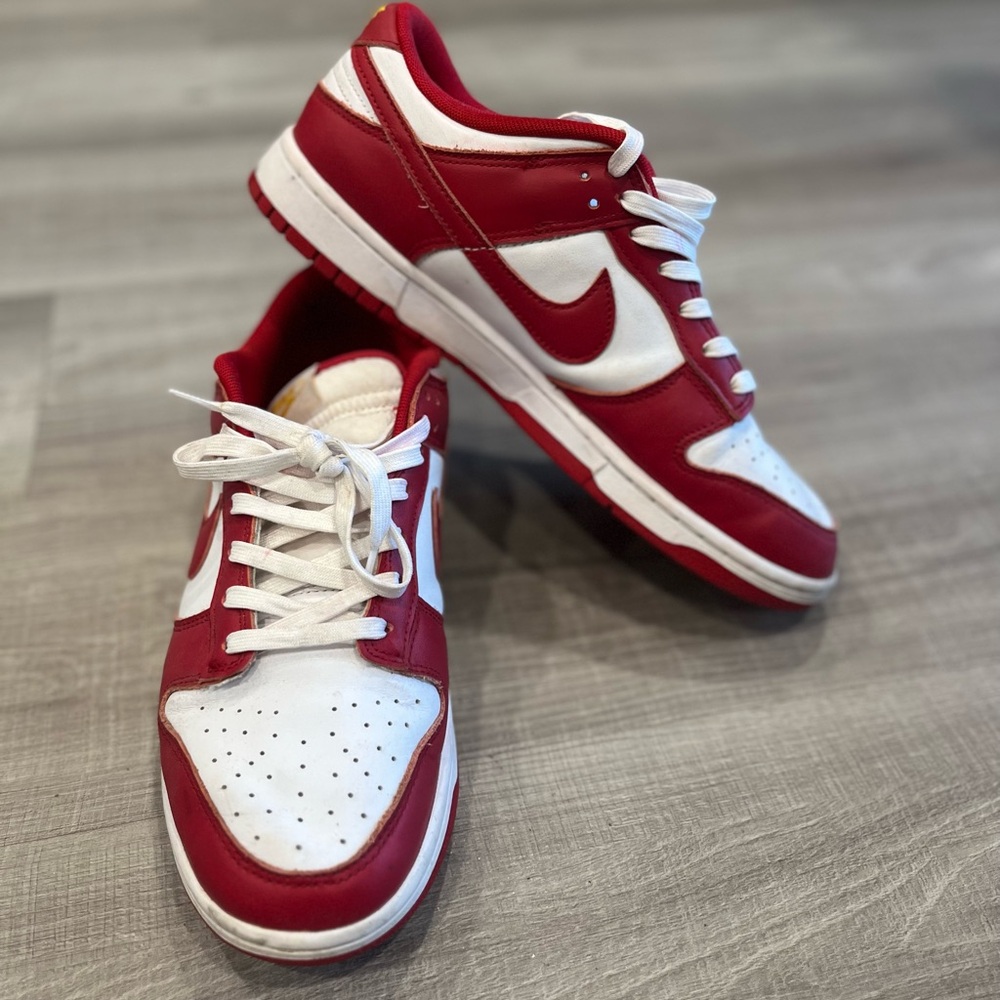 Nike Red Jordan Dunks Authentic!!